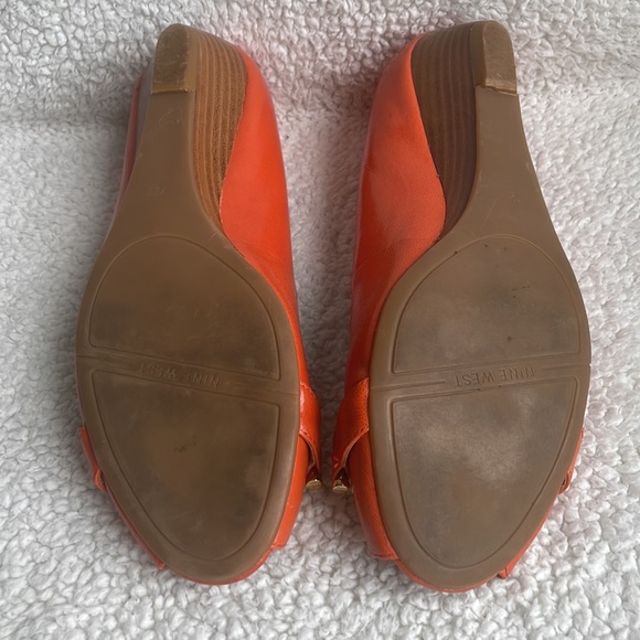 Nine West peep toe wedge shoes - Picture 9 of 9